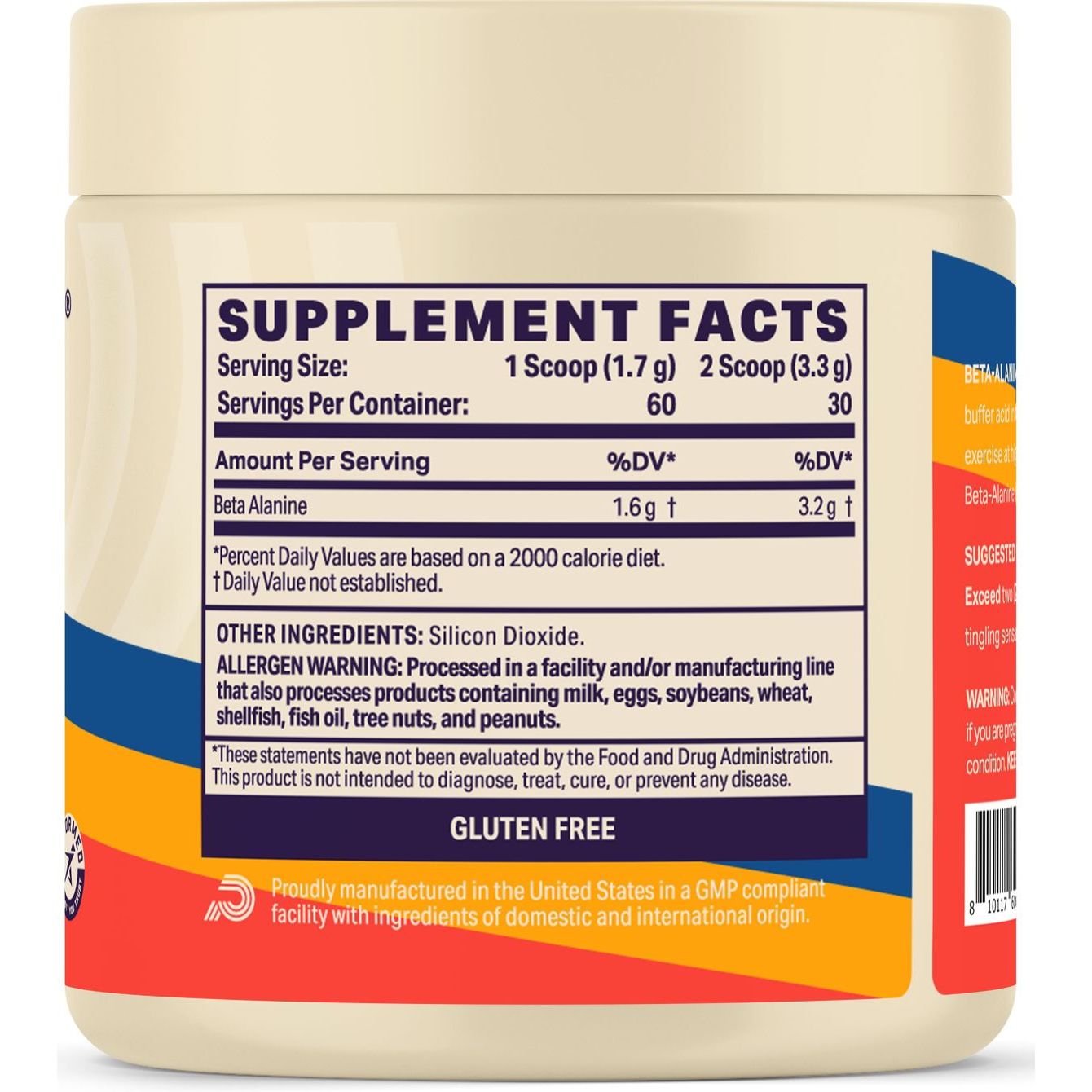 PODIUM Beta Alanine, bez příchuti